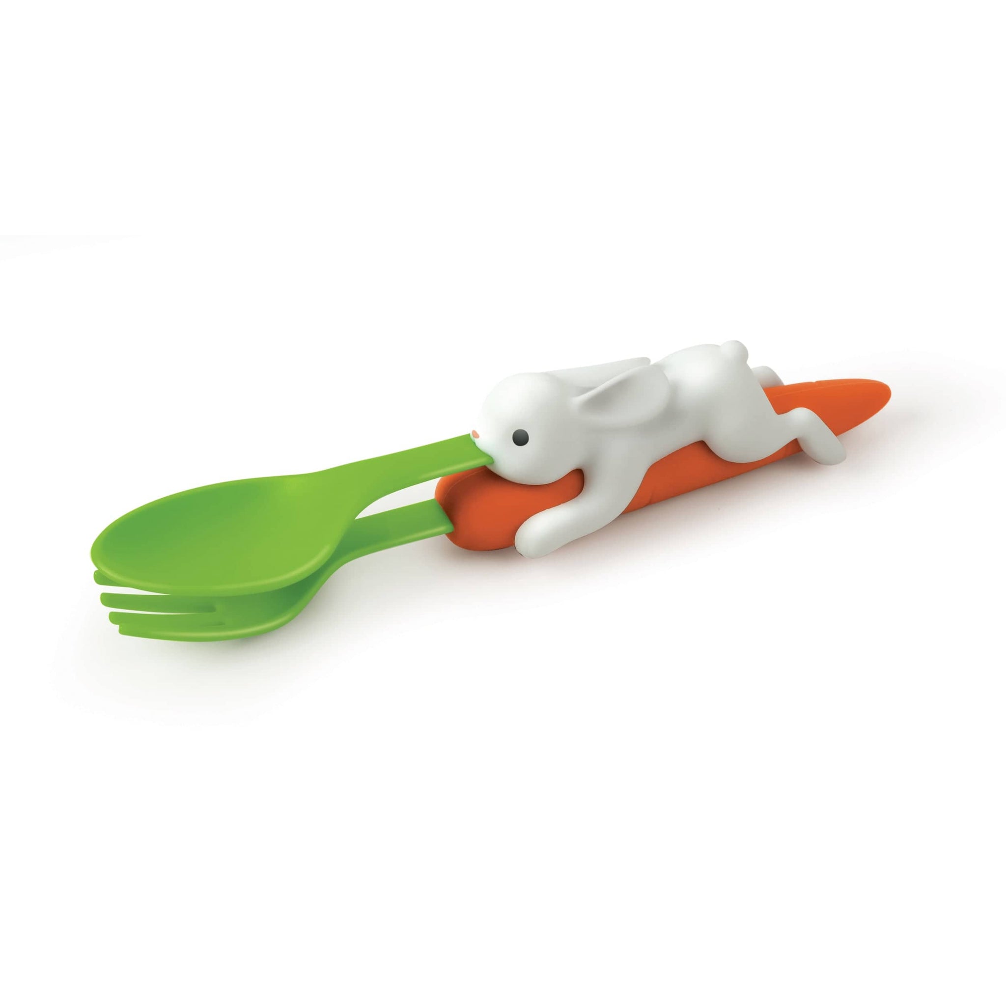 Genuine Fred SNACK RABBIT Nesting Kids Utensils, Fiji