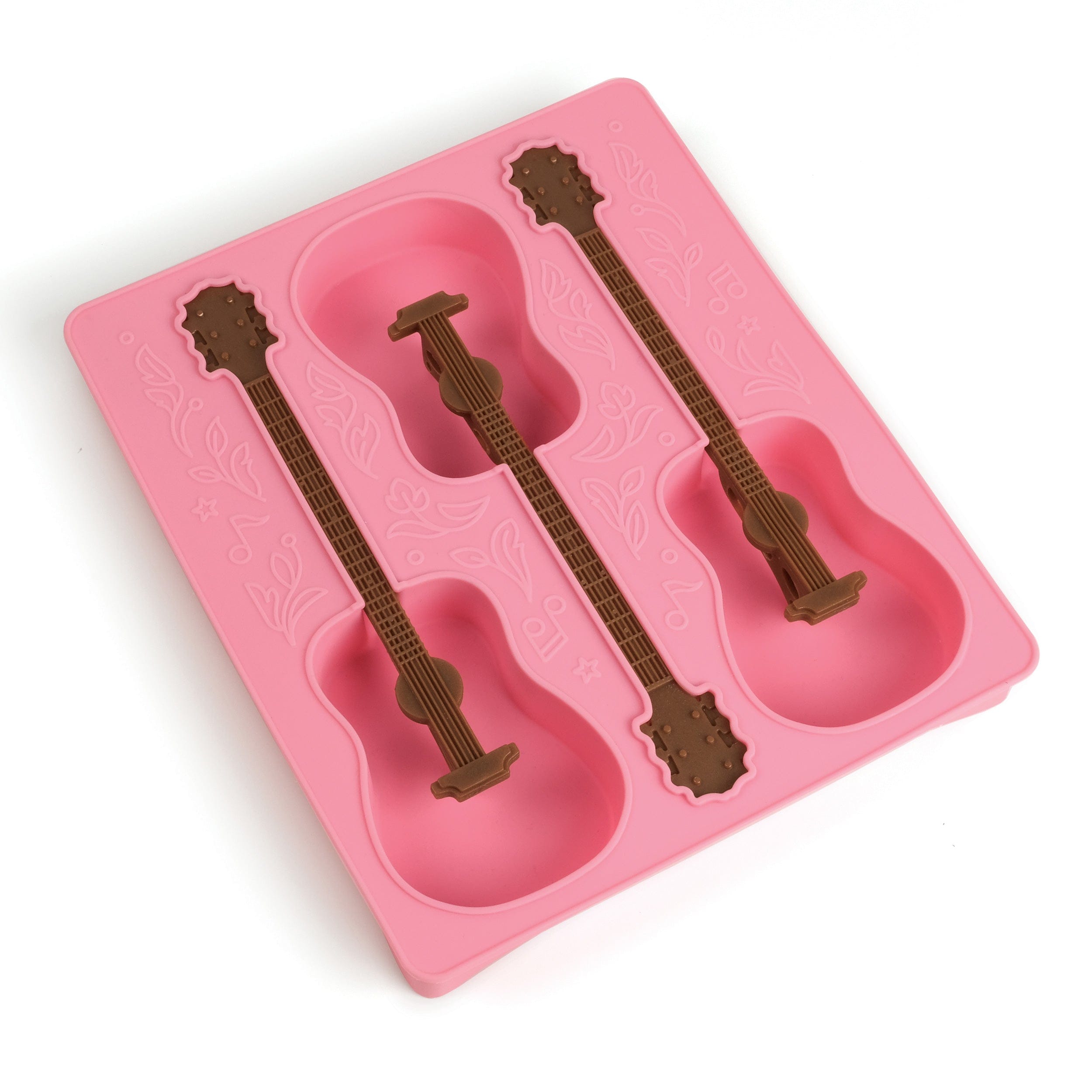 Dolly Parton guitar ice mold packaging, cute gift for country music fans.