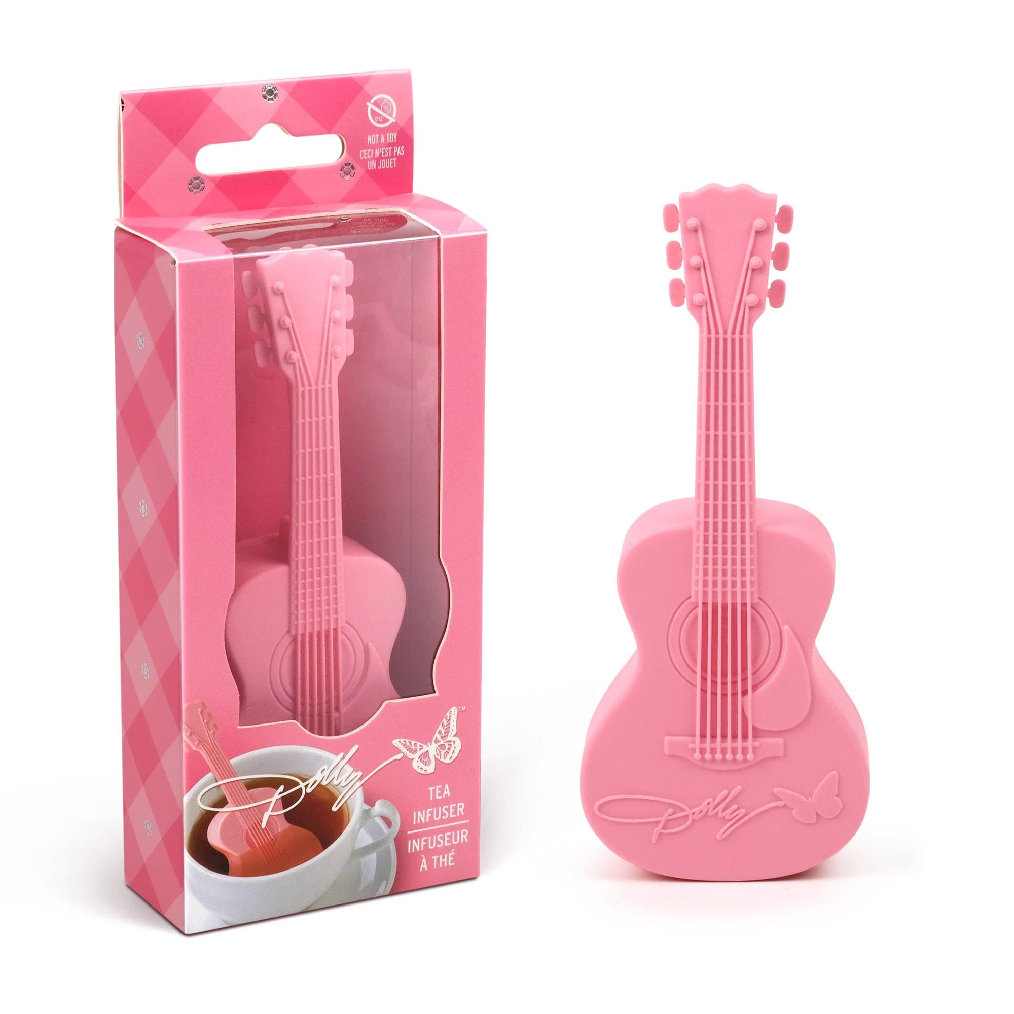 Dolly Parton ギターピック Dolly Parton - PINK GUITAR TEA INFUSER
