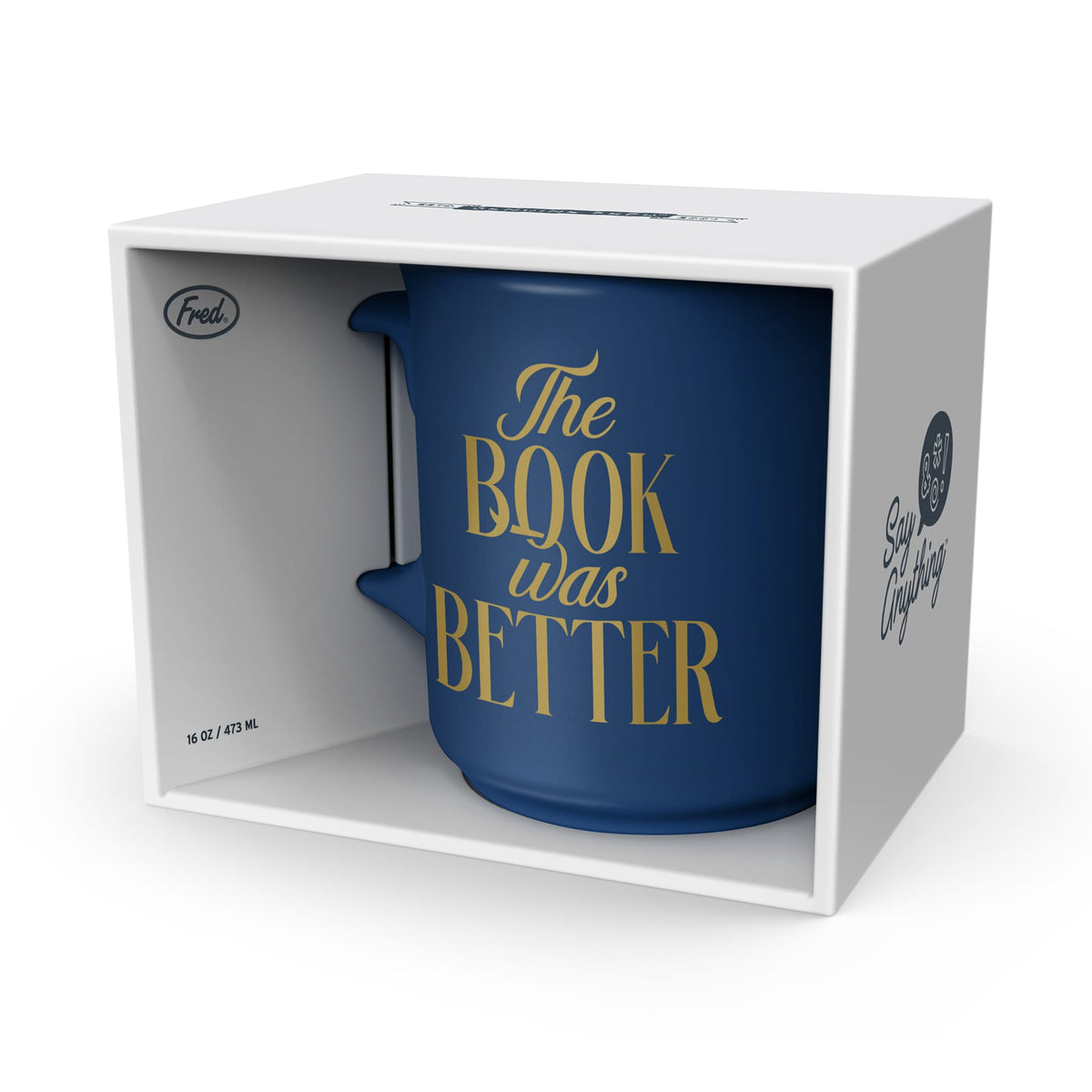 "THE BOOK WAS BETTER" MUG