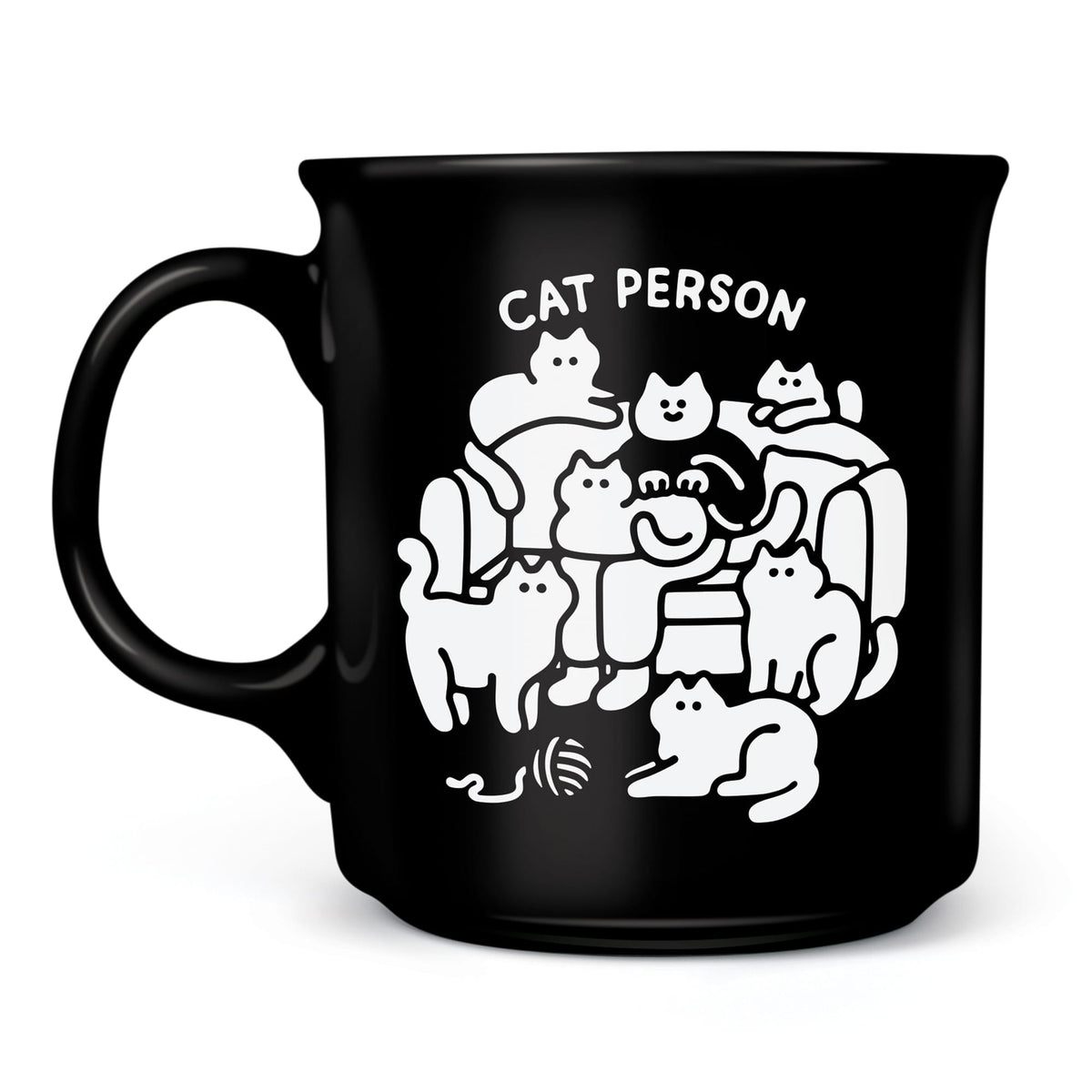 "CAT PERSON" MUG