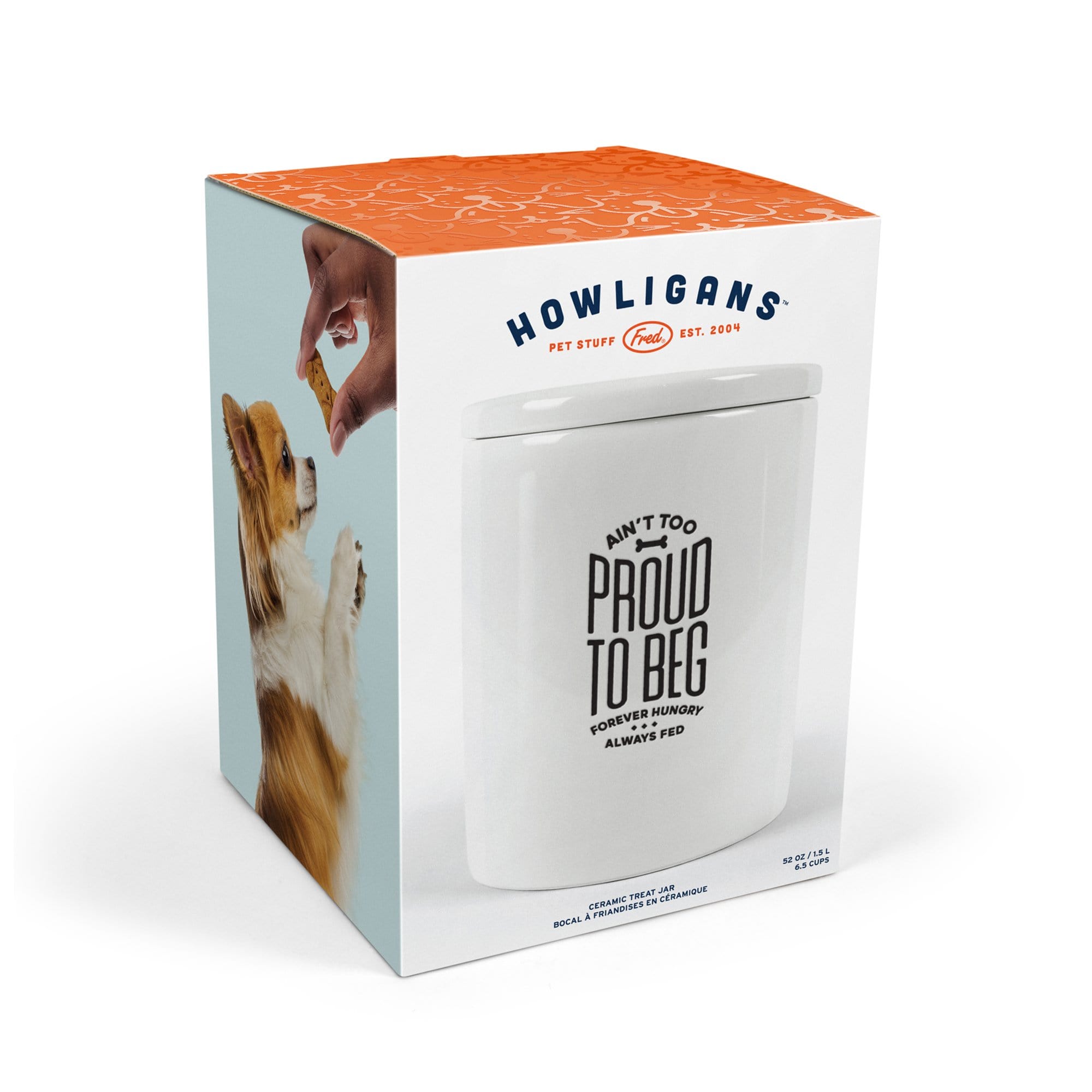 CERAMIC TREAT JAR