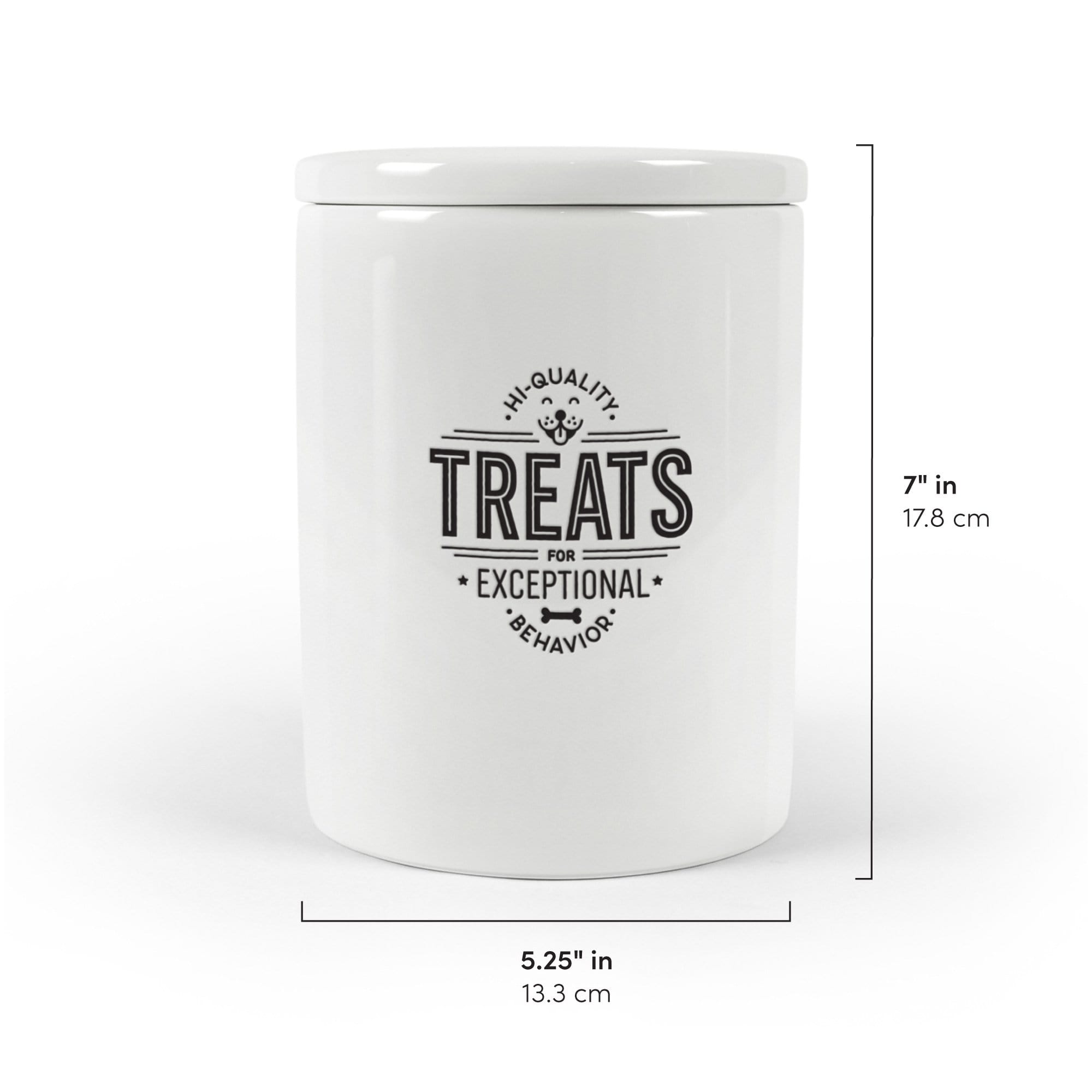 CERAMIC TREAT JAR