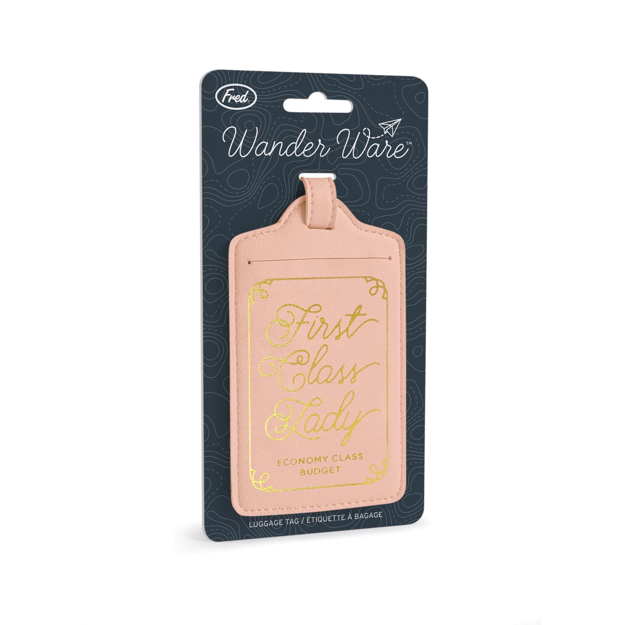 LUGGAGE TAG: FIRST CLASS LADY