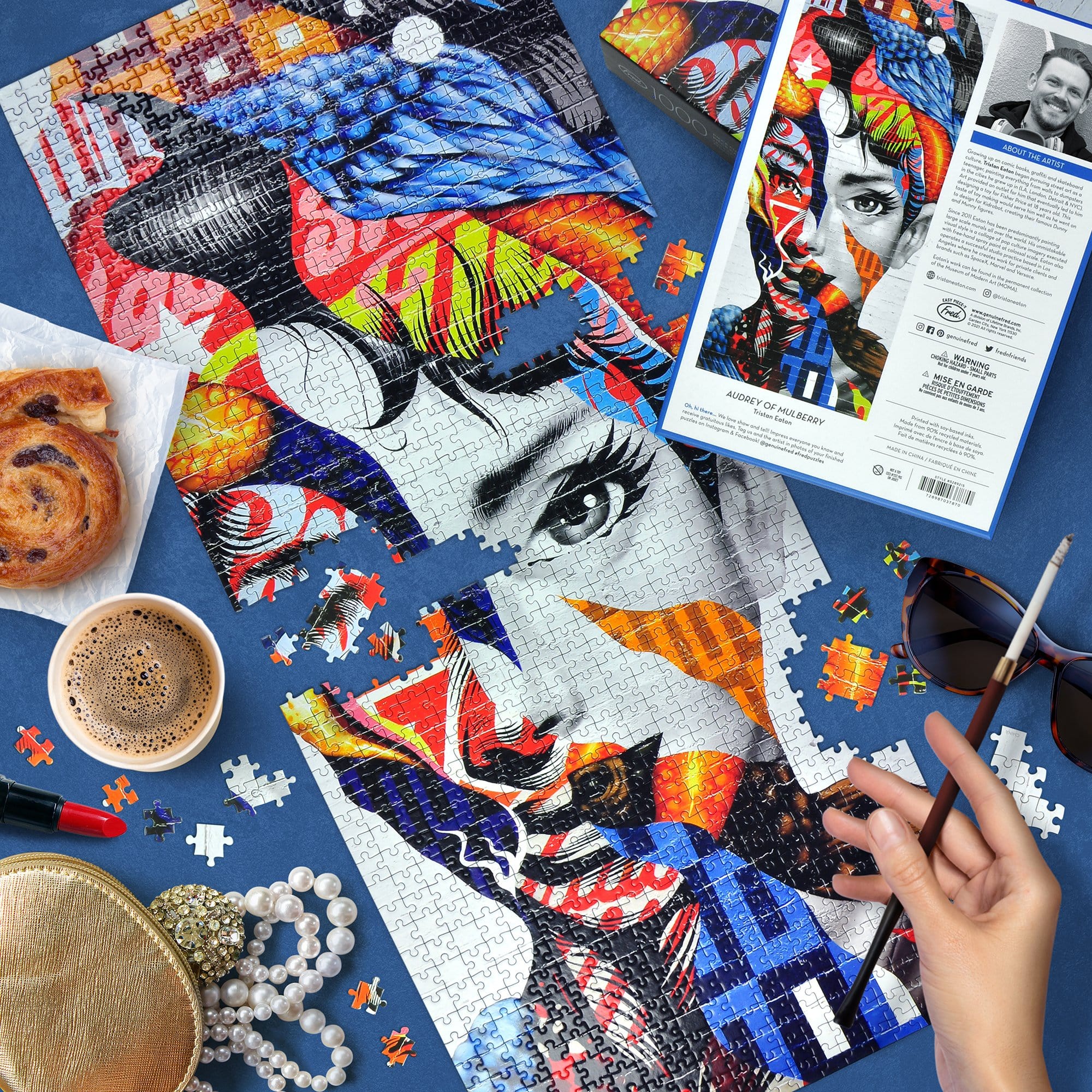 1000 PIECE PUZZLE: AUDREY OF MULBERRY