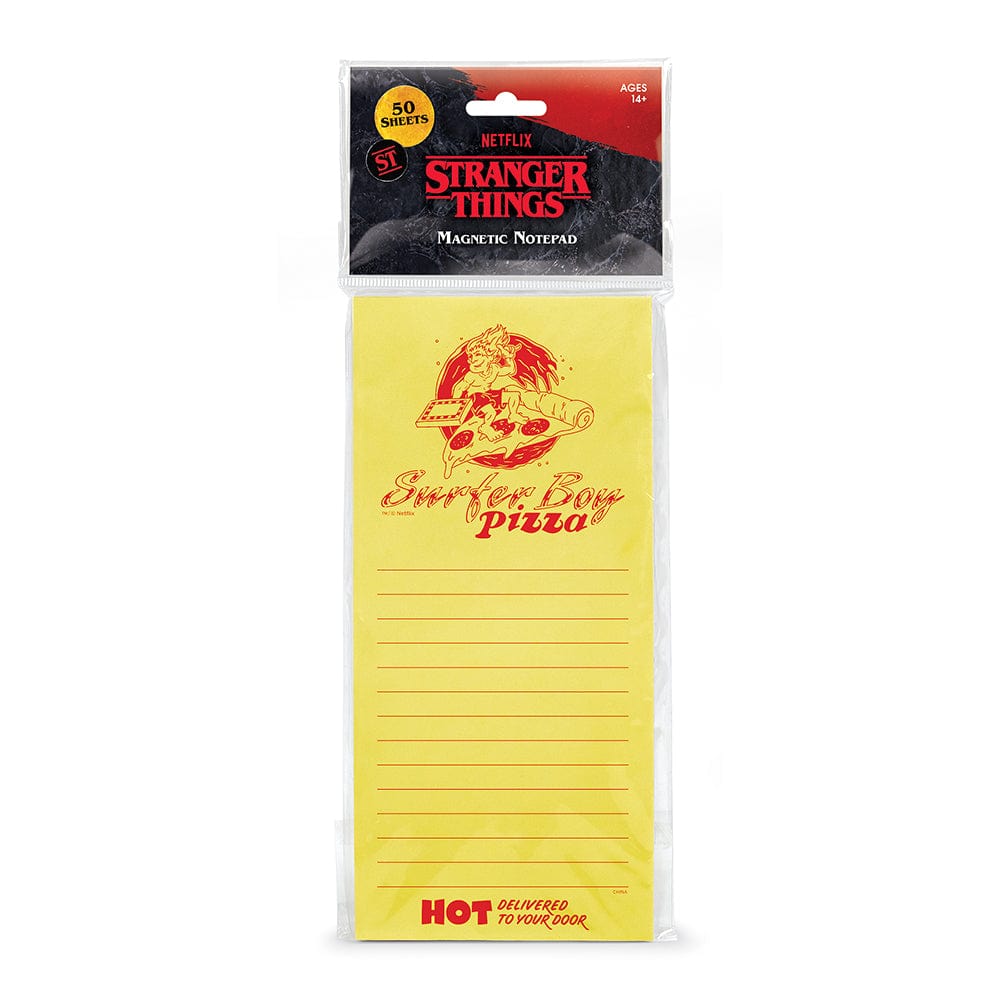 Color::Surfer Boy Pizza | MAGNETIC NOTEPAD