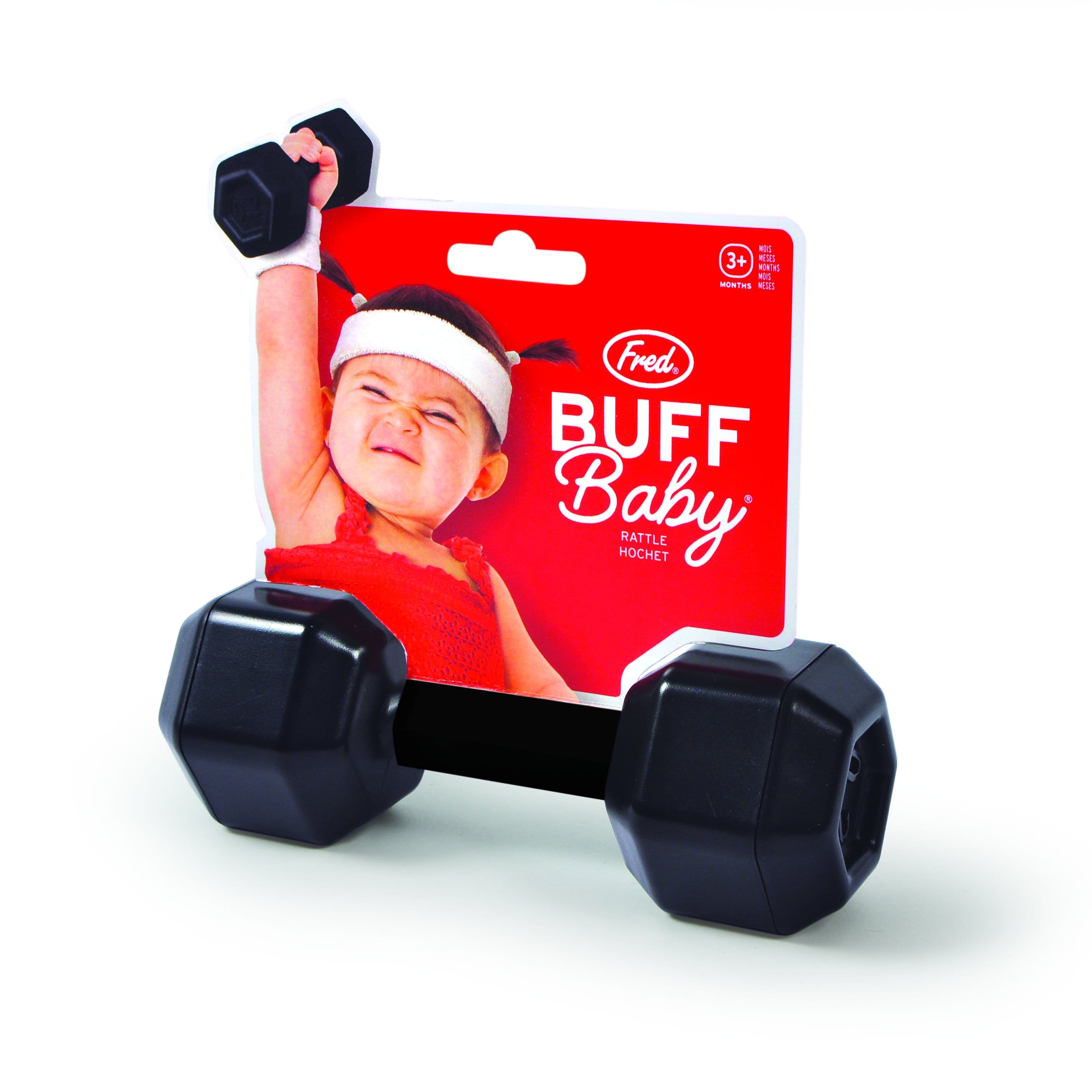 BUFF BABY - Dumbbell Rattle – Genuine Fred