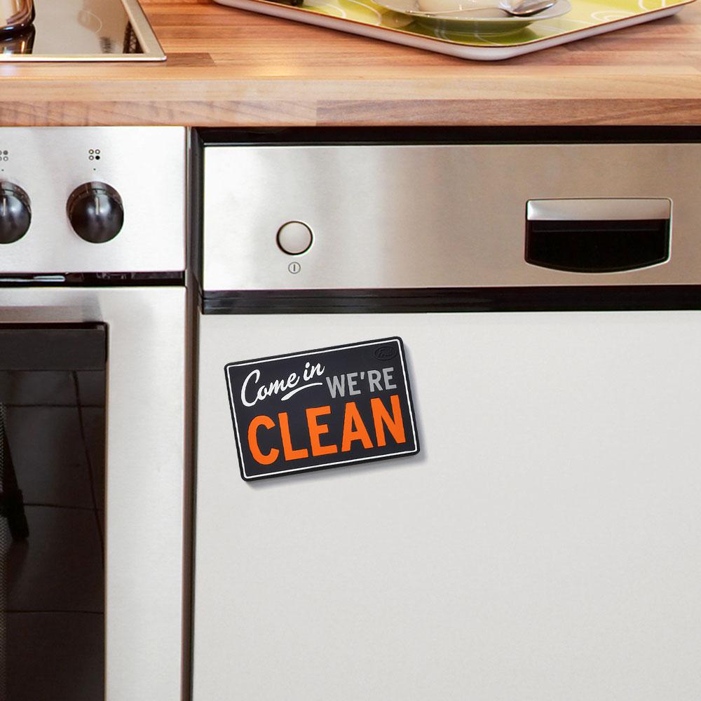 Zulay Kithen Dishwasher Clean Dirty Magnet Sign - Black, 1 - Fred Meyer