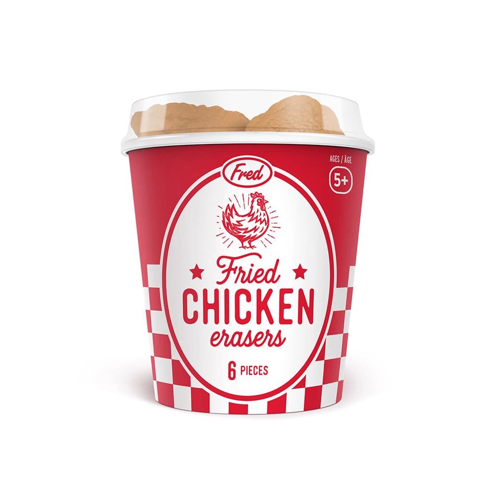 FRIED CHICKEN ERASERS