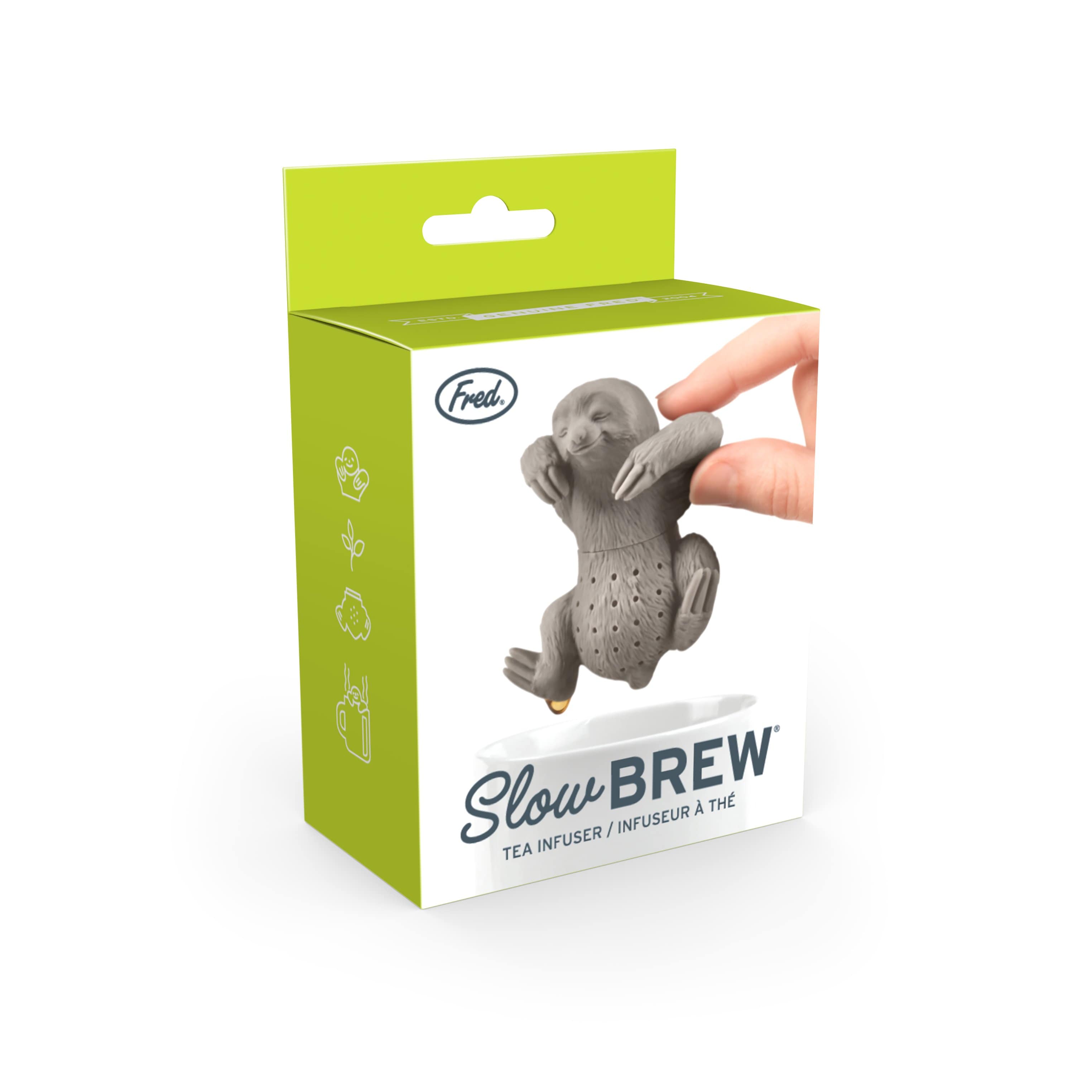 Sloth Tea Infuser Silicon Loose Leaf Tea Strainer - The Zoo Brew