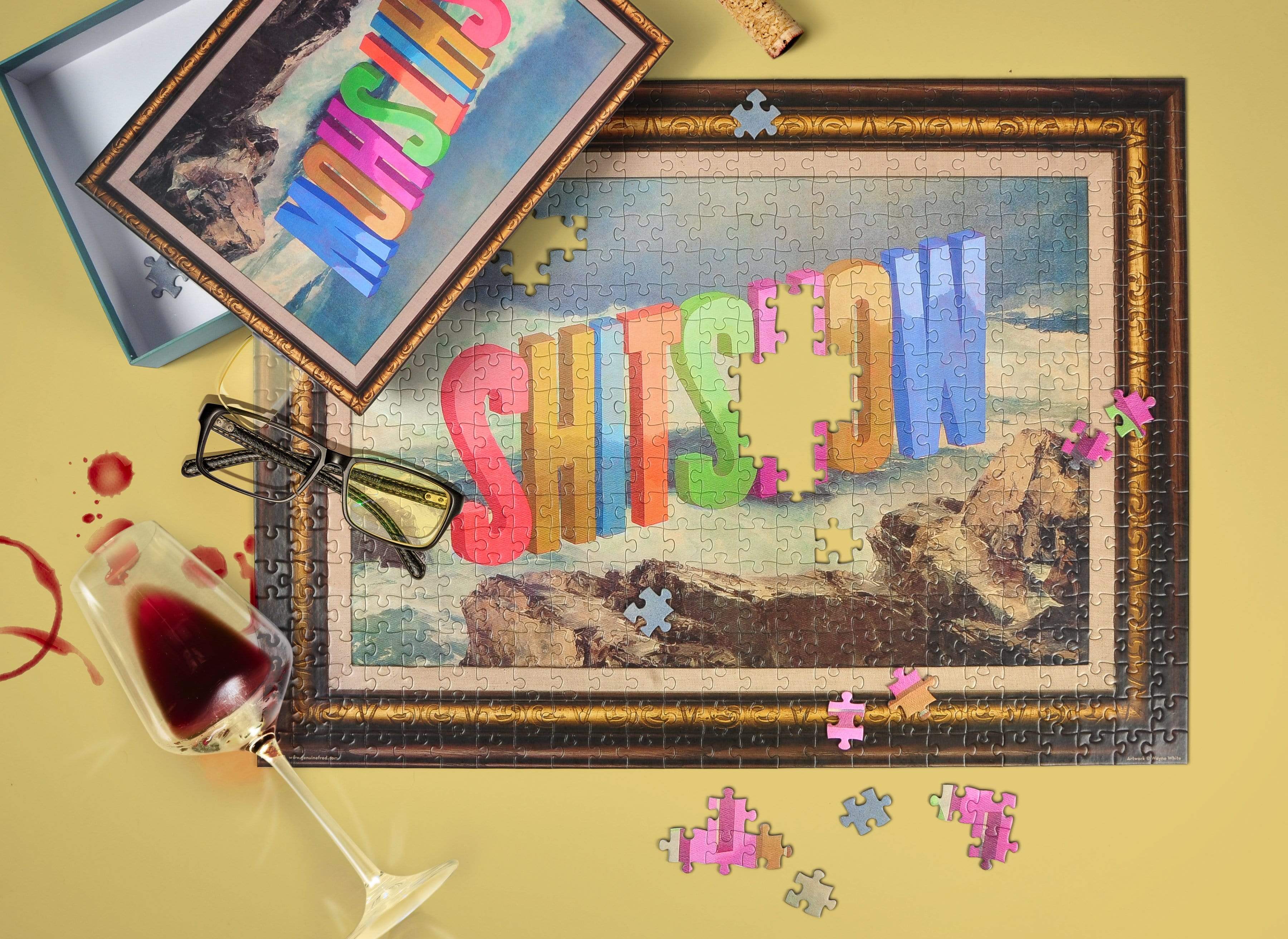 500 PIECE PUZZLE: SHITSHOW