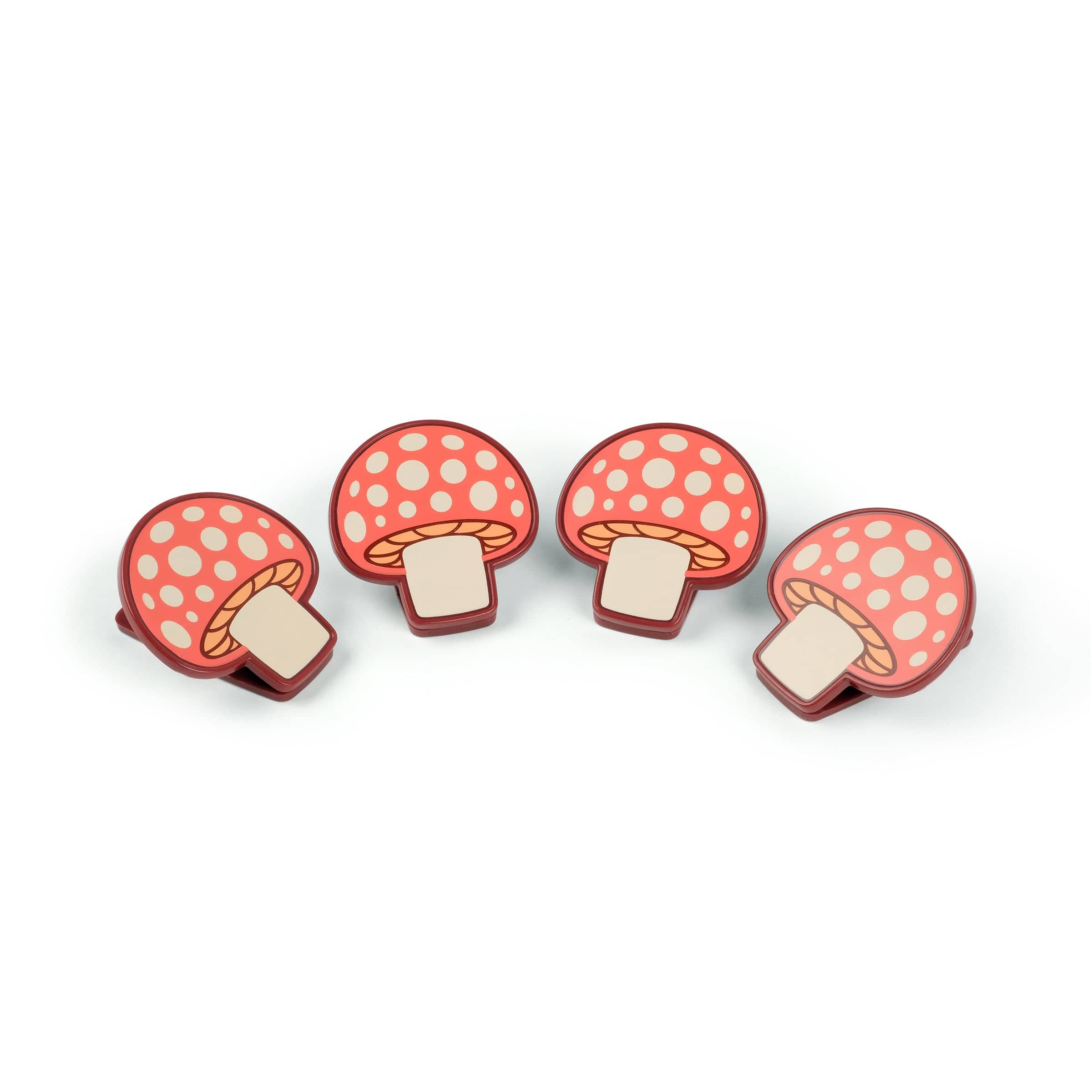 Fred Shroommates - Mushroom Bag clips  - Set of 4
