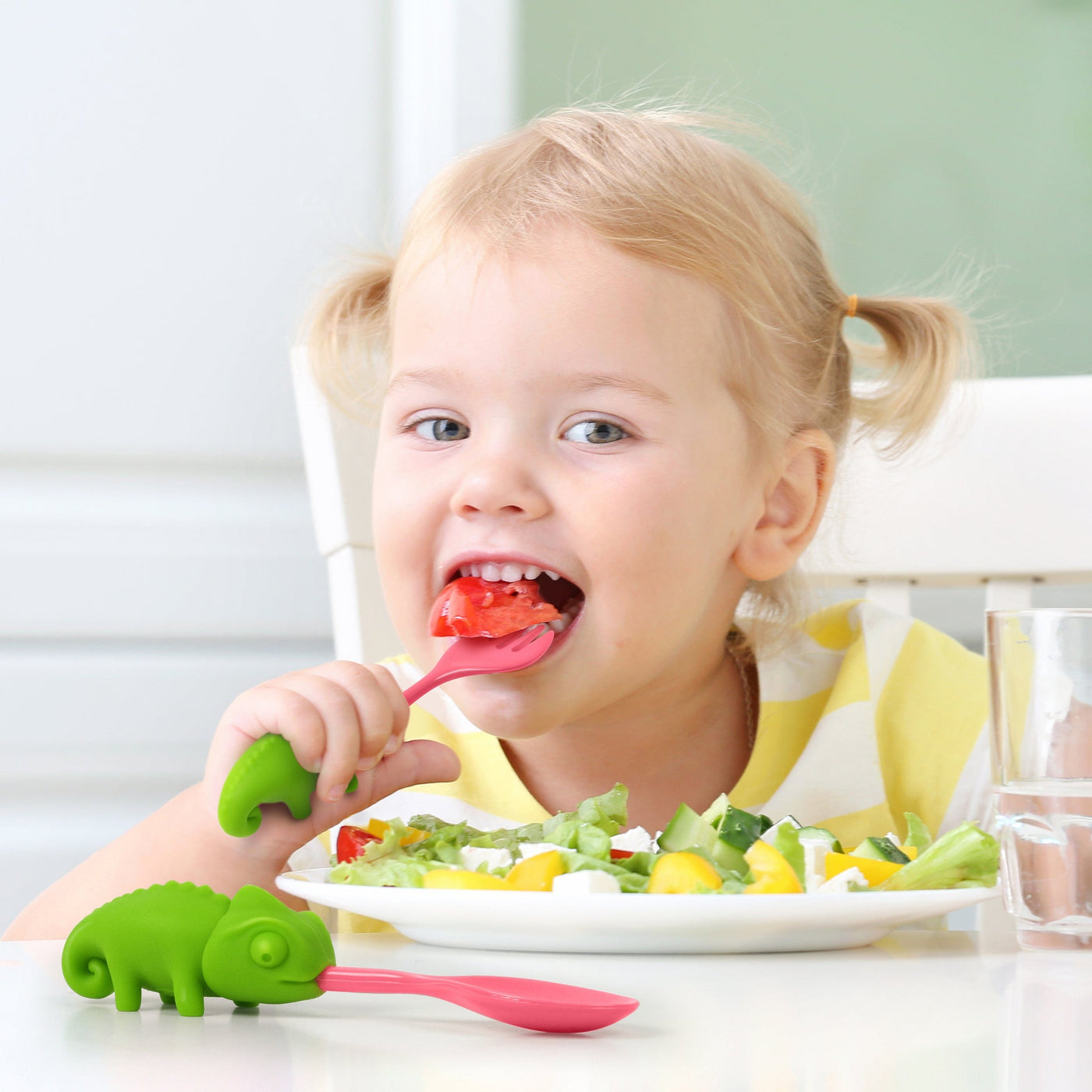TASTE BUDS Chameleon Kids Utensils taste-buds-chameleon-kids-utensils