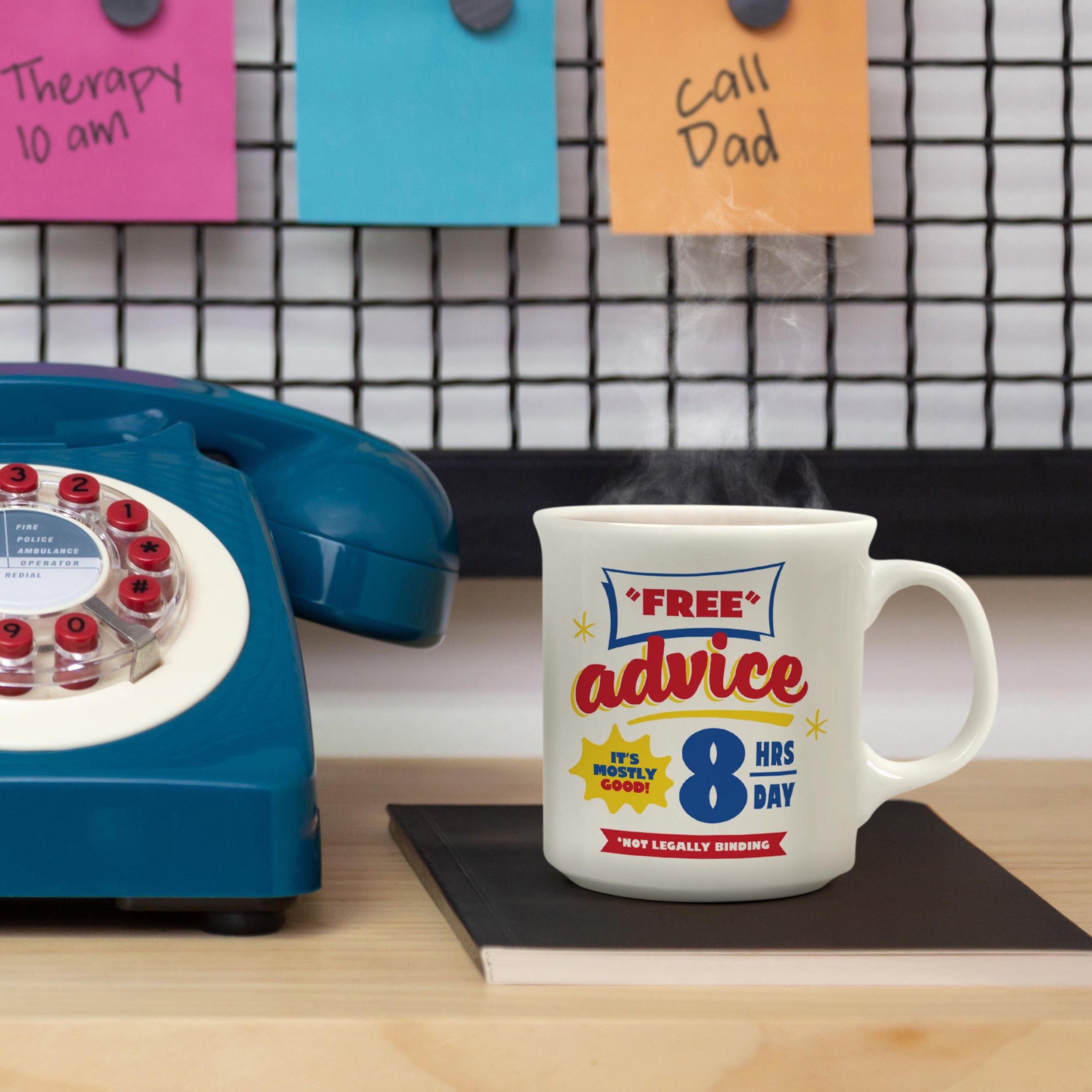 "FREE ADVICE" MUG