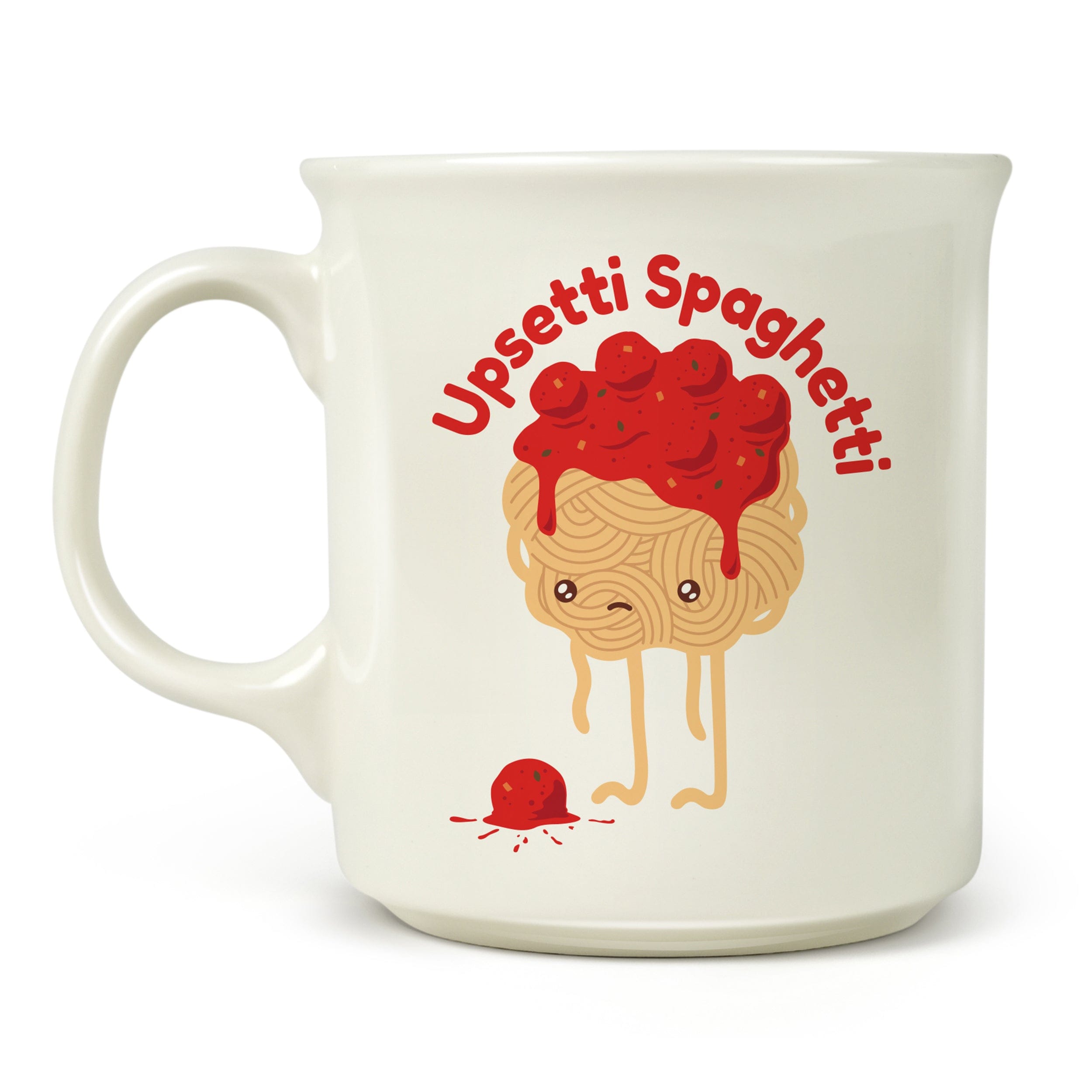 "UPSETTI SPAGHETTI" MUG