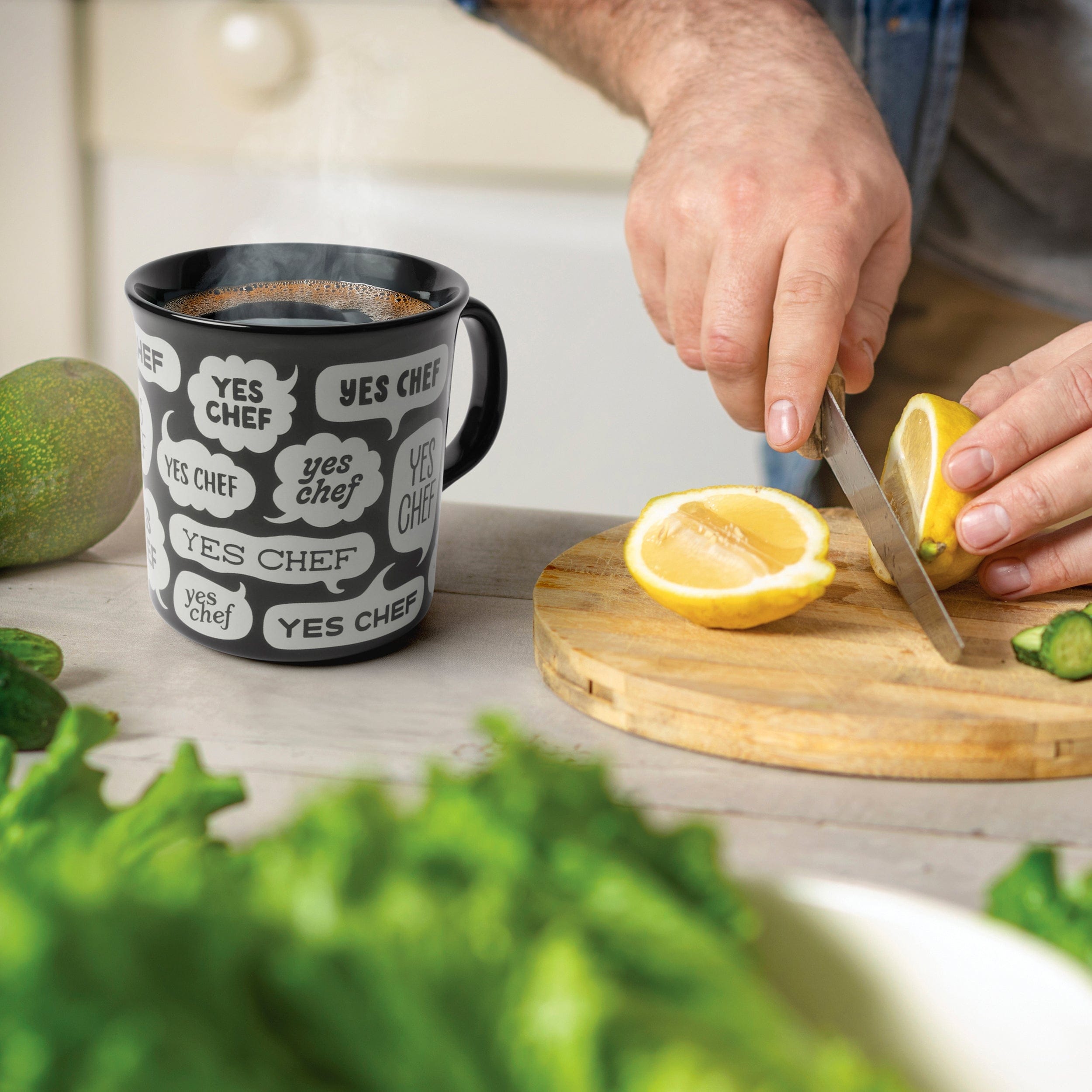 "YES CHEF" MUG