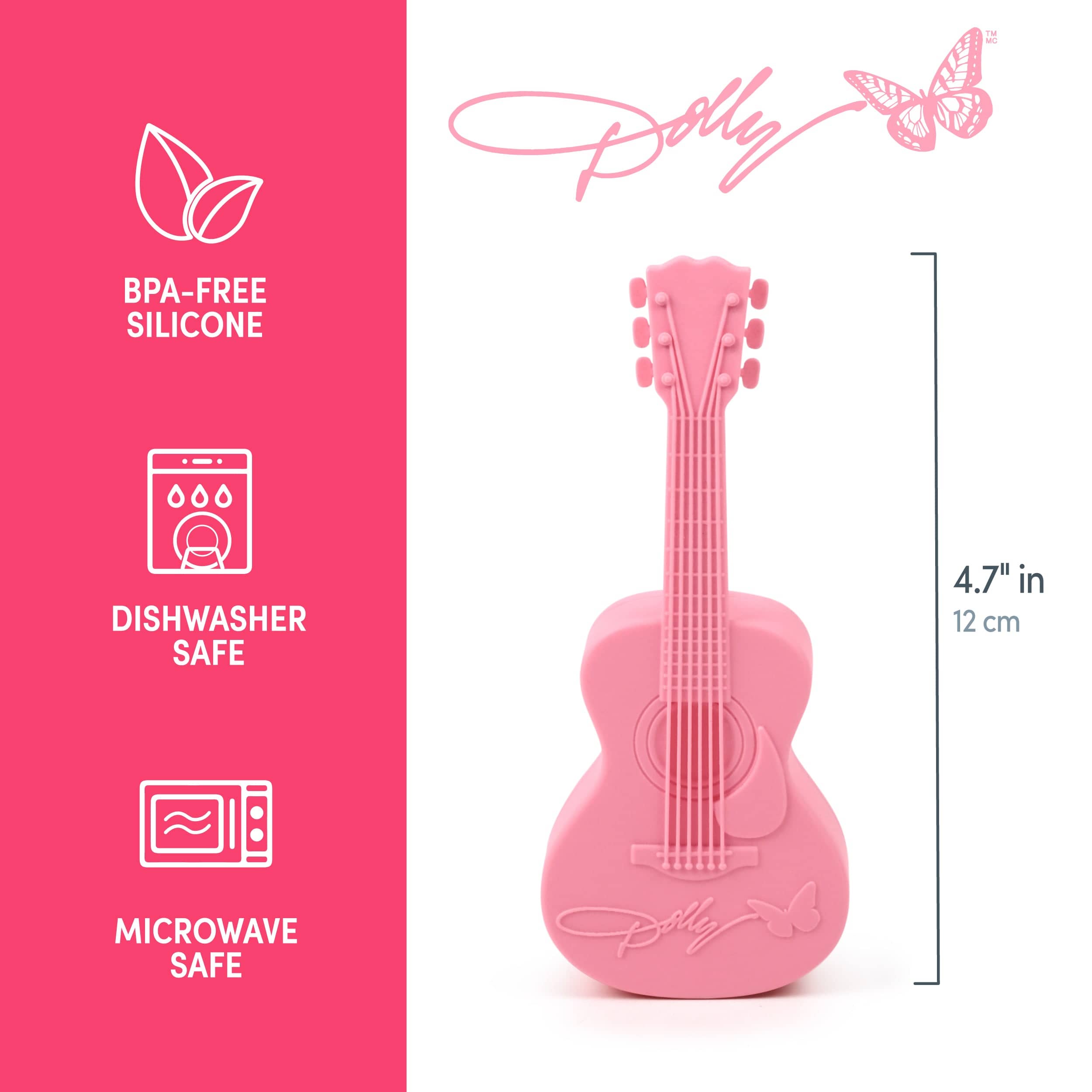 Dolly Parton - PINK GUITAR TEA INFUSER