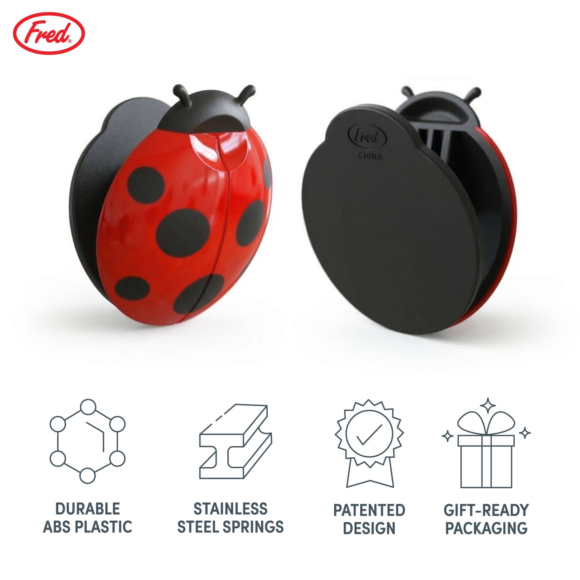 BAG LADIES | Ladybug Bag Clips