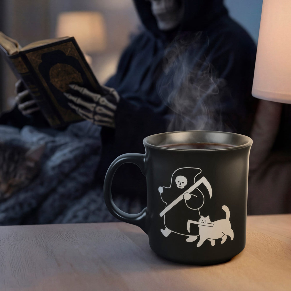 "CAT & REAPER" MUG