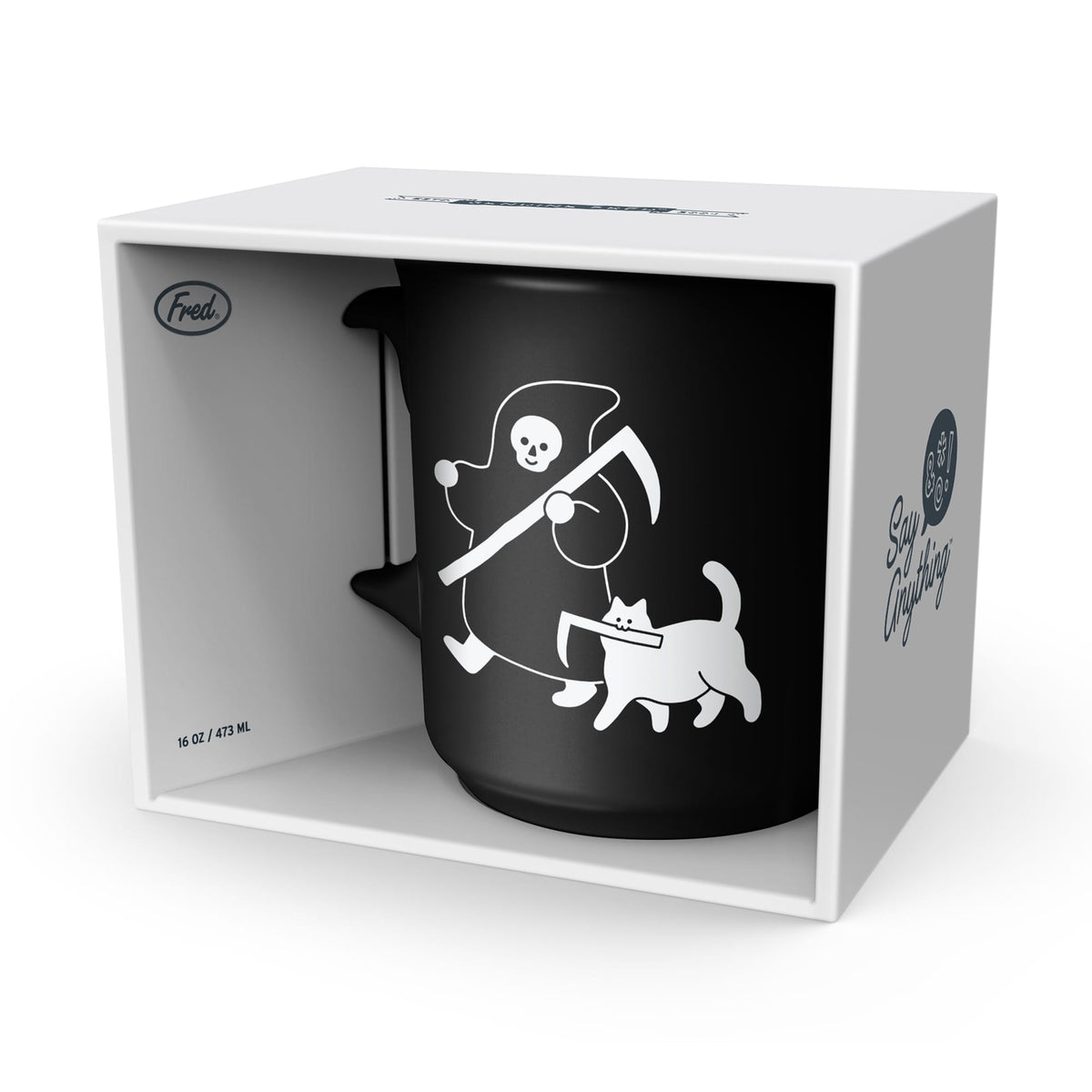 "CAT & REAPER" MUG