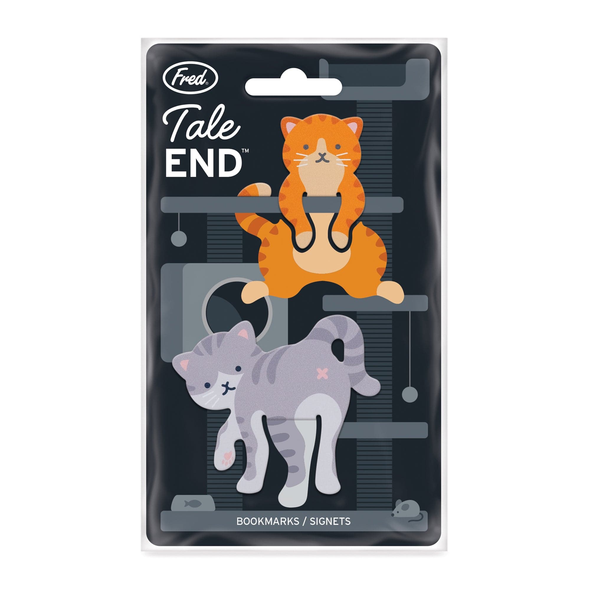 TALE END | Cute Cat Clip Bookmarks, Great Gift for Book Lovers TALE END | Cute Cat Clip Bookmarks, Great Gift for Book Lovers