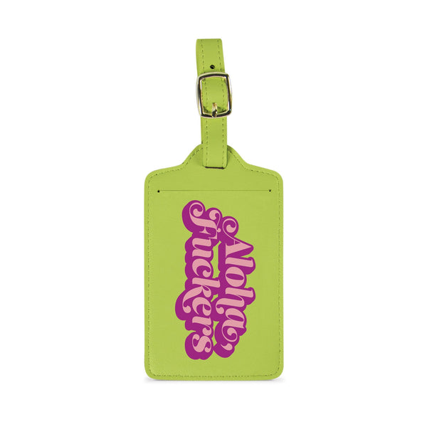 【LUGGAGE LABEL】CBS 全8点 Pink Colored Baggage Claim Check Tags with 8 Labels - AMS