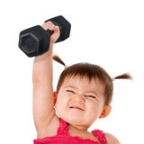 Baby barbell sales rattle